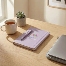 Load image into Gallery viewer, Custom printed corporate gifts Omega Fashion Notebook and Pen Gift Set
