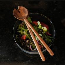 Load image into Gallery viewer, Custom Printed Corporate Gifts Keepsake Luca Salad Servers 
