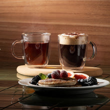 Load image into Gallery viewer, Custom Printed Corporate Gifts Bodum Bistro Double Wall Mugs - Set of 2
