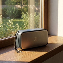 Load image into Gallery viewer, Custom Printed Corporate Gifts Swiss Peak 10W Bass Speaker 
