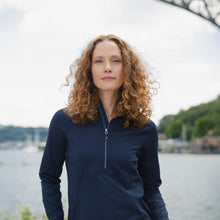 Load image into Gallery viewer, Custom printed Adapt Womens Half Zip
