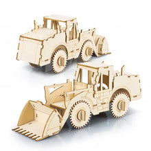 Load image into Gallery viewer, BRANDCRAFT Wheel Loader Wooden Model - Product Image
