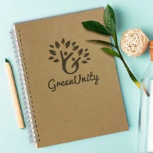 Load image into Gallery viewer, Custom Printed Corporate Gifts Kraft Note Pad - Medium
