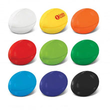 Load image into Gallery viewer, Custom Printed Corporate Gifts Stress Rugby Ball
