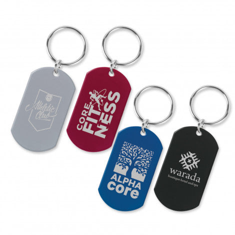 custom printed key ring 