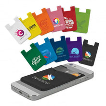 Load image into Gallery viewer, Custom Printed Corporate Gifts Silicone Phone Wallet
