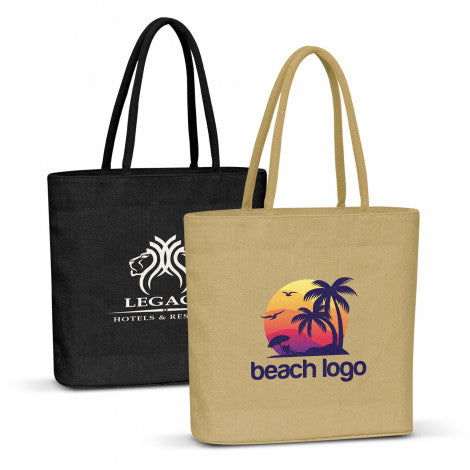 custom printed jute bag