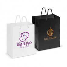 Load image into Gallery viewer, Custom Printed Corporate Gifts Laminated Carry Bag - Medium
