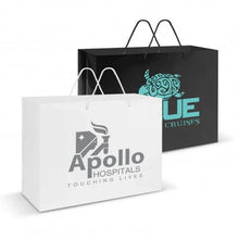 Load image into Gallery viewer, Custom Printed Corporate Gifts Laminated Carry Bag - Extra Large
