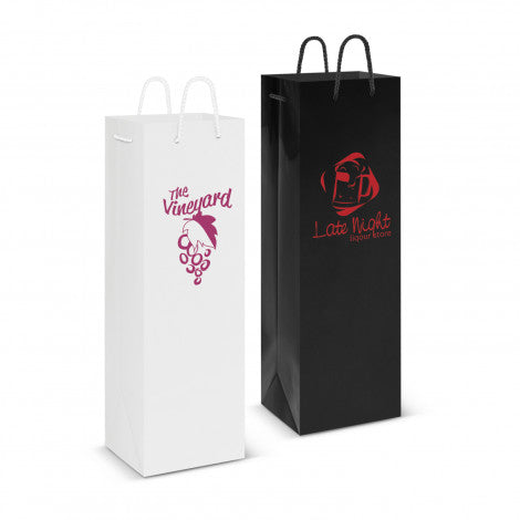 Custom printed paper wine