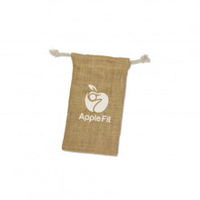 Load image into Gallery viewer, custom printed jute bag
