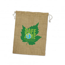 Load image into Gallery viewer, custom printed jute bag
