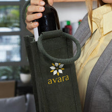Load image into Gallery viewer, Napoli Jute Wine Carrier
