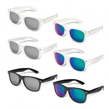 Load image into Gallery viewer, Custom Printed Corporate Gifts Malibu Premium Sunglasses - Mirror Lens

