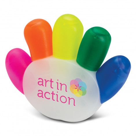 custom printed handy highlighter