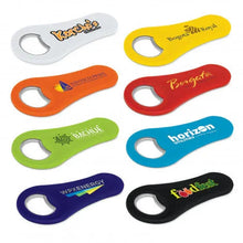 Load image into Gallery viewer, Custom Printed Corporate Gifts Max Magnetic Bottle Opener
