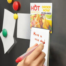 Load image into Gallery viewer, Custom Printed Corporate Gifts Magnetic Memo Pad A7 - Full Colour
