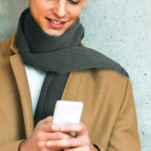 Load image into Gallery viewer, Custom Printed Corporate Gifts Nebraska Cable Knit Scarf
