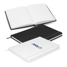 Load image into Gallery viewer, Custom Printed Corporate Gifts Omega Unlined Notebook
