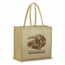 Load image into Gallery viewer, custom printed jute bag
