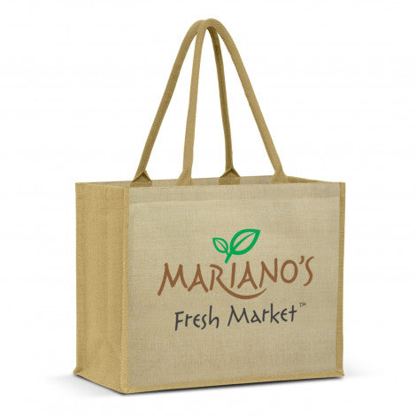 custom printed jute bag