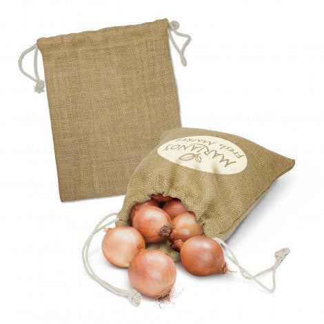 custom printed jute bag