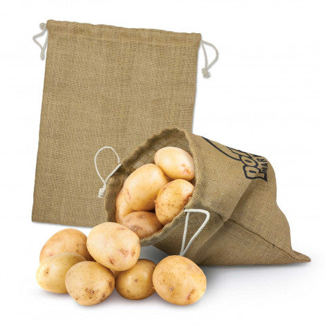 custom printed jute bag