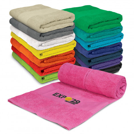 large quantity printed towels