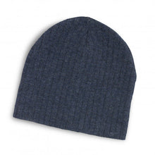 Load image into Gallery viewer, Nebraska Heather Cable Knit Beanie
