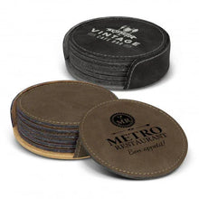 Load image into Gallery viewer, Custom Printed Corporate Gifts Sirocco Coaster Set of 6
