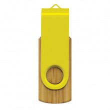 Load image into Gallery viewer, Helix 4GB Bamboo Flash Drive
