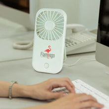 Load image into Gallery viewer, Custom Printed Corporate Gifts Opal Desk Fan
