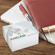 Load image into Gallery viewer, Custom Printed Corporate Gifts Memo Cube Note Pad - 400 Leaves
