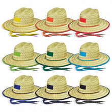 Load image into Gallery viewer, Wide Brim Straw Hat
