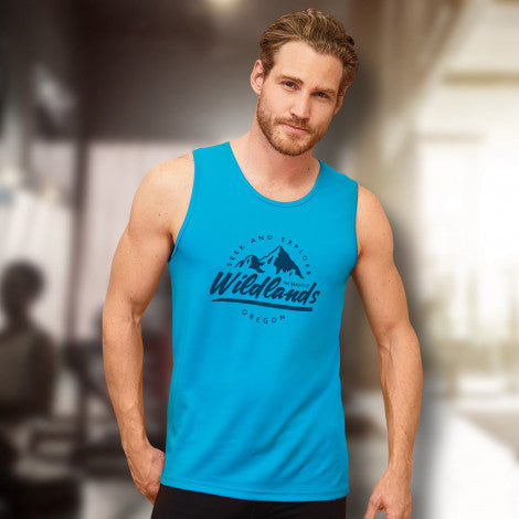 custom printed singlet 
