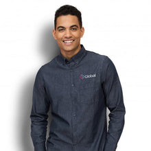 Load image into Gallery viewer, SOLS Barry Mens Denim Shirt
