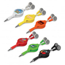 Load image into Gallery viewer, Retractable Earbuds
