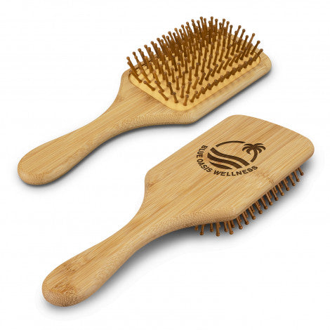 custom printed hair brush