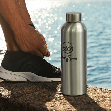custom printed aluminium bottle