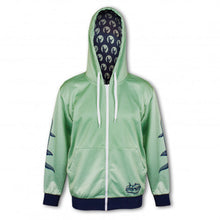 Load image into Gallery viewer, Custom Mens Sports Zipped Hoodie
