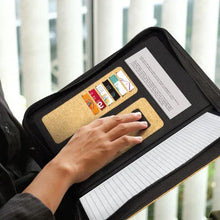 Load image into Gallery viewer, Custom Printed Corporate Gifts Sakura Cork Portfolio - A4
