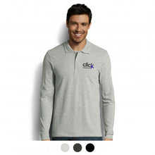Load image into Gallery viewer, SOLS Perfect Mens Long Sleeve Polo
