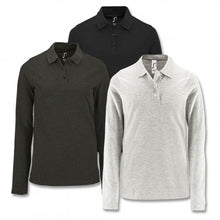 Load image into Gallery viewer, SOLS Perfect Womens Long Sleeve Polo
