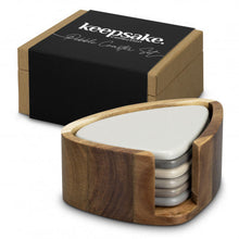 Load image into Gallery viewer, Keepsake Pebble Coaster Set
