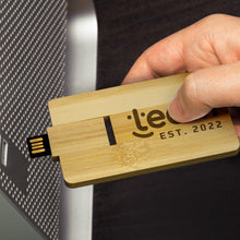 Load image into Gallery viewer, custom printed flash drive

