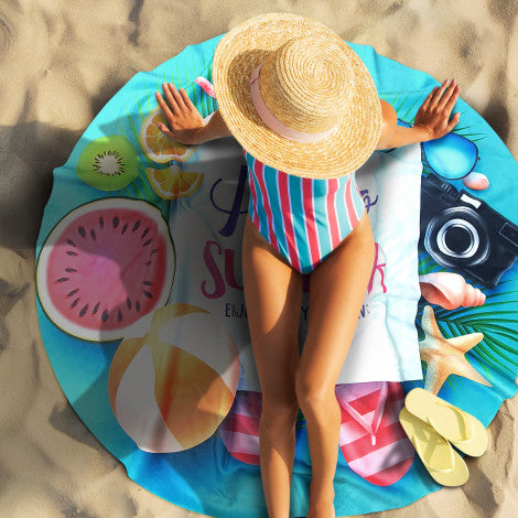 custom printed towel