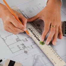 Load image into Gallery viewer, Custom Printed Corporate Gifts Wheat Straw Ruler - 30cm
