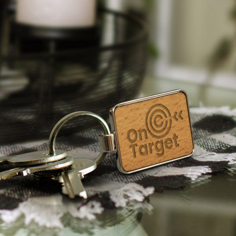 custom printed key ring