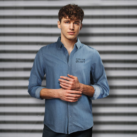 custom printed men's shirt