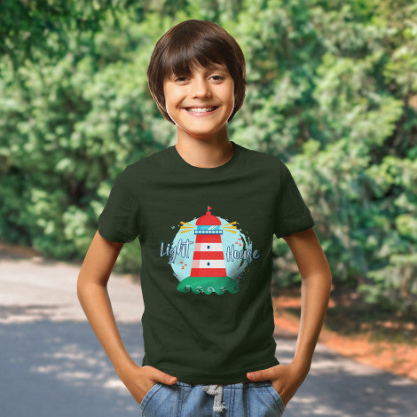 custom printed youth t-shirt